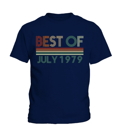 43rd birthday July vintage 1979 gift idea Kids T-Shirt