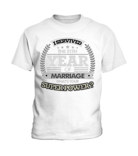 Anniversary Gift 21th - 21 years Wedding Marriage T Shirt Kids T-Shirt