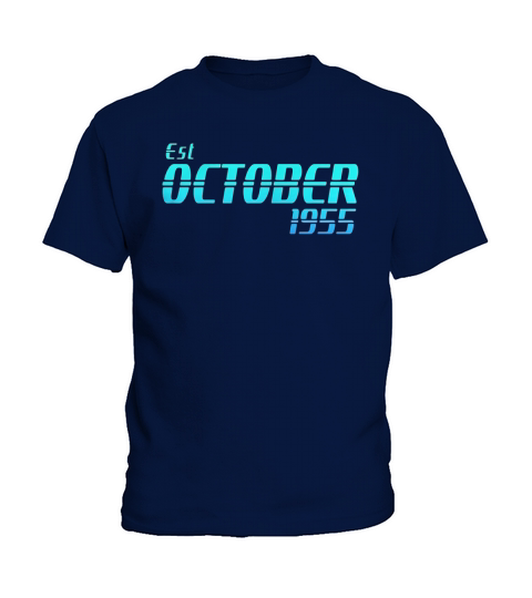 Est October 1955 65th Birthday Gifts Awesome Kids T-Shirt