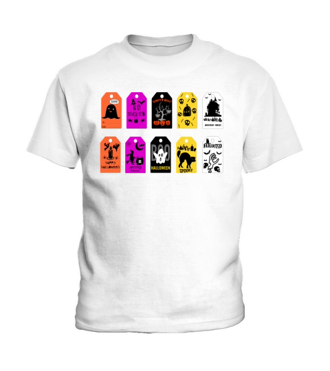 HALLOWEEN GIFT TAGS Kids T-Shirt