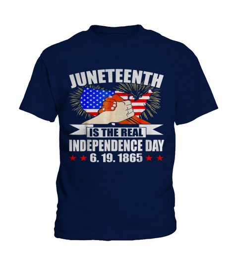 Juneteenth Is The Real Independence Day Kids T-Shirt