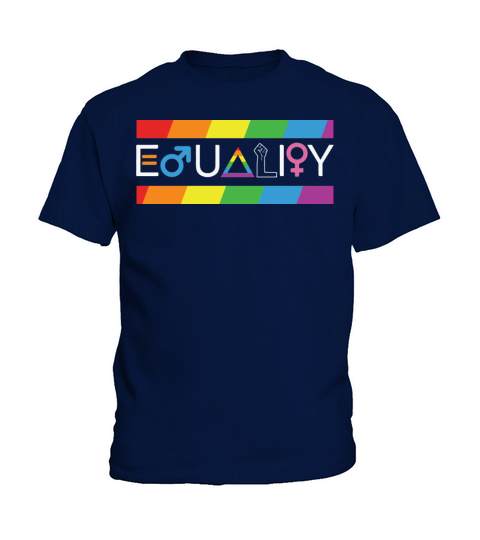 LBGT Flag Gay Pride Human Vintage Rainbow Kids T-Shirt