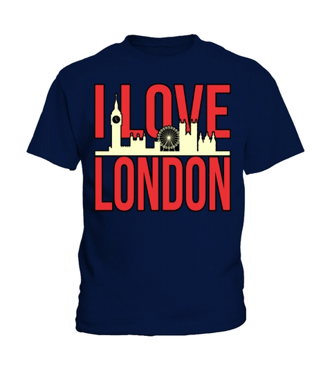 London Funny Gift Idea Kids T-Shirt