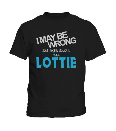 Lottie Doubt Wrong - Lottie Name Shirt Kids T-Shirt