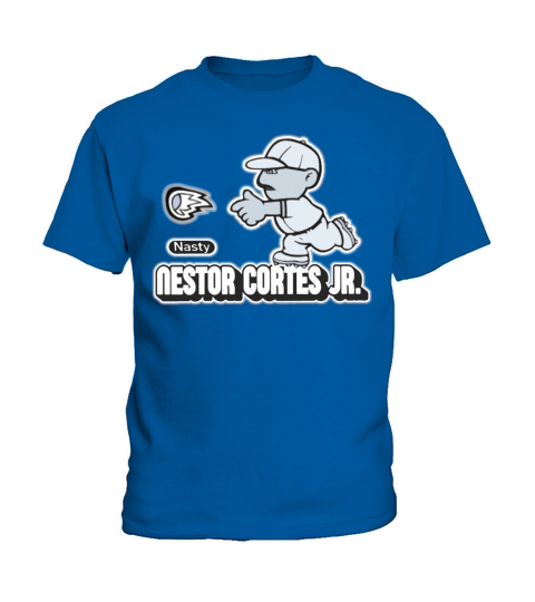 Nasty Nestor Cortes Jr Funny Baseball Kids T-Shirt