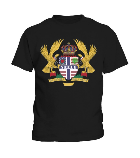 Neely Family Crest For American People - Neely Family T-Shirt, Hoodie, Sweatshirt Kids T-Shirt