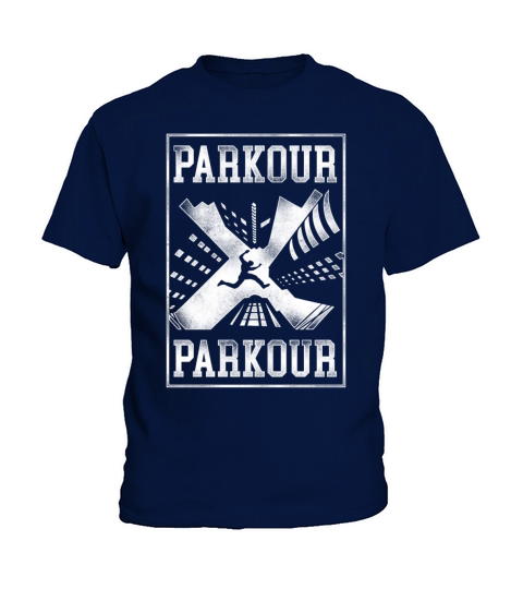 Parkour Free Running Traceur Kids T-Shirt