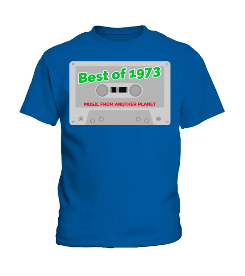Retro Vintage Music Best Of 1973 Kids T-Shirt