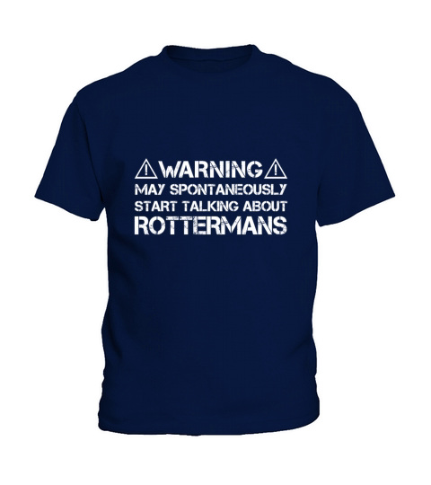 Rotterman Warning Kids T-Shirt