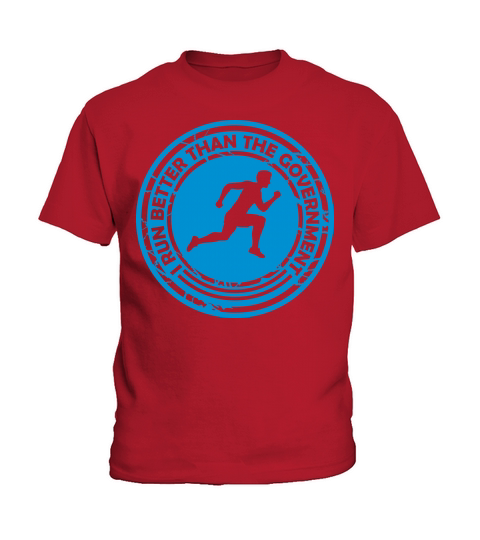 run better than government Kids T-Shirt
