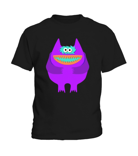Vintage Nauga Stuffed Animal Cute Monster Kids T-Shirt