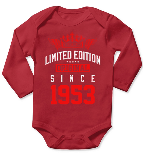 1953 limited edition Long Sleeve Baby One-Piece