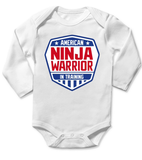 American Ninja Warrior In Training shirt, hoodie, sweater, longsleeve t-shirt Long Sleeve Baby One-Piece