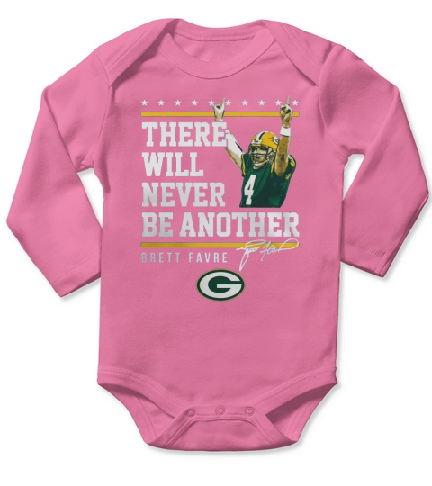 Brett Favre  Never Be Another Long Sleeve Baby One-Piece