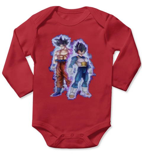 Dragon ball super  Ultra instinct Goku and Vegeta Long Sleeve Baby One-Piece
