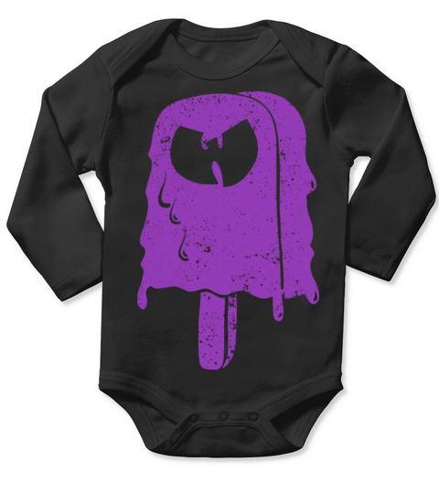 icecream wutang wutang purple Long Sleeve Baby One-Piece