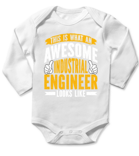 Industrial Engineer - Funny Industrial Engineering Long Sleeve Baby One-Piece