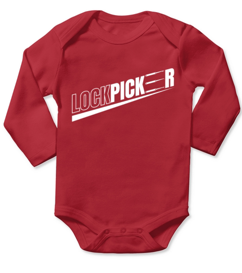 Lockpicker Lockpicking Lockpicker Long Sleeve Baby One-Piece