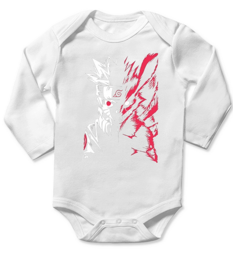 NARUTO KYUUBI Long Sleeve Baby One-Piece