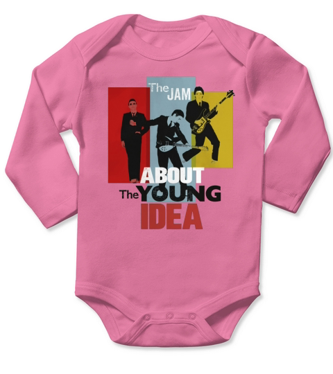 The Jam Tshirt Long Sleeve Baby One-Piece