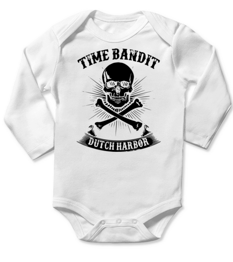 Time Bandit - Baby Onesie Long Sleeve Baby One-Piece