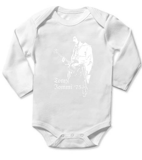 Tony Iommi Fan Long Sleeve Baby One-Piece