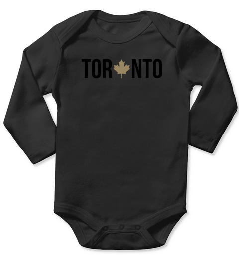 Toronto Maple Ovo Colorway Long Sleeve Baby One-Piece