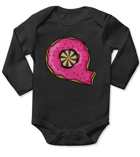 Turbo Donut Long Sleeve Baby One-Piece