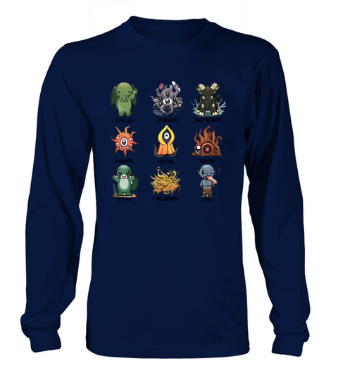 Cthulhu Azathoth Shub Niggurath Shoggoth Hastur Abhoth Deep Long sleeved Unisex