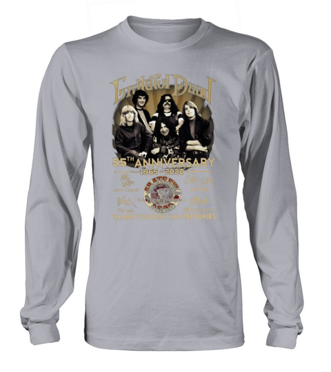 Grateful Dead 55th anniversary 1965 2020 signatures shirt Long sleeved Unisex