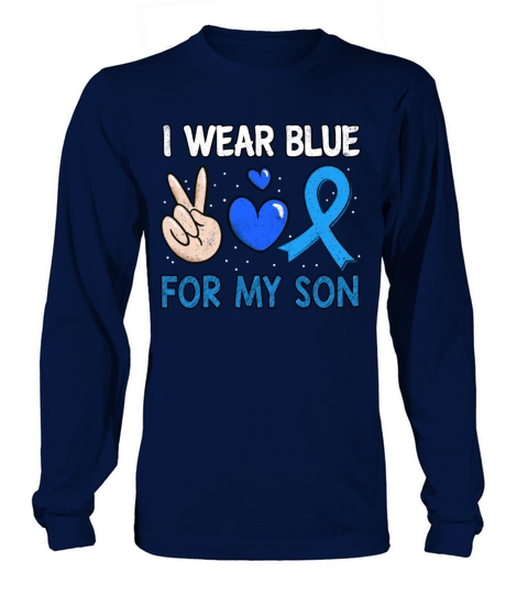 In November Blue For Son Diabetes Awareness Long sleeved Unisex