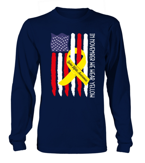 In November we Wear Blue Diabetes Awareness Long sleeved Unisex