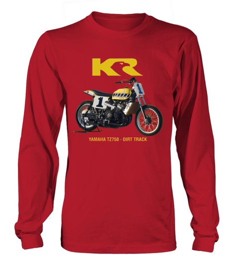 Kenny Roberts - TZ750 Dirt Track Long sleeved Unisex