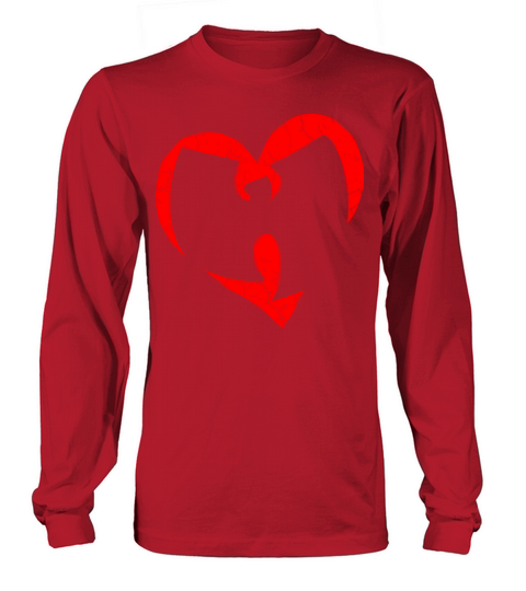love wutang red Long sleeved Unisex