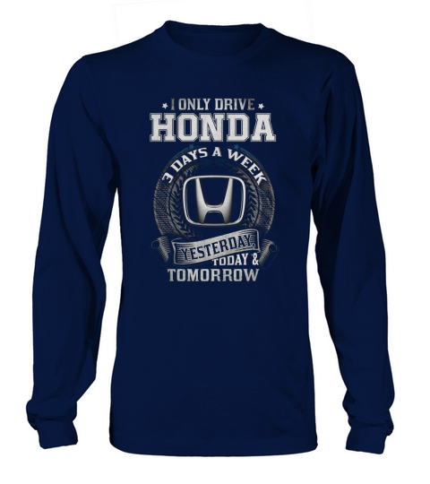ONLY DRIVE HONDA Long sleeved Unisex