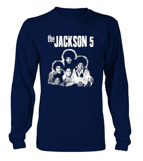 The Jackson 5 Band Tshirt Long sleeved Unisex