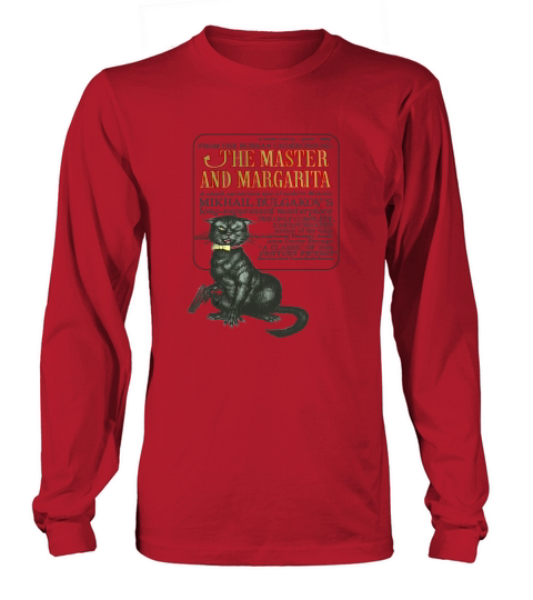 The Master And Margarita Tshirt Long sleeved Unisex