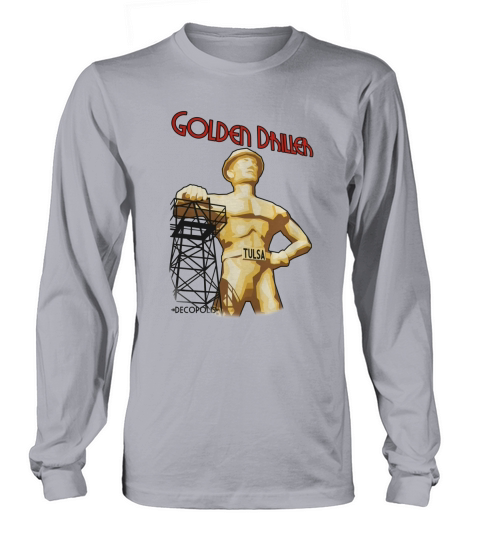 Tulsa Golden Driller Long sleeved Unisex