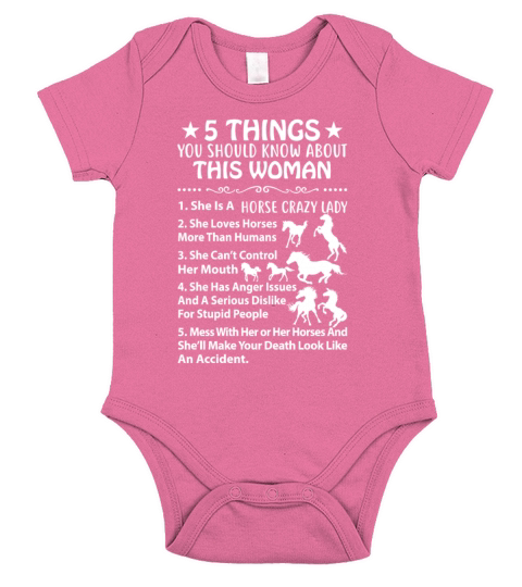 5 Things You Should Know About This Crazy Horse Short Sleeve Baby One-Piece