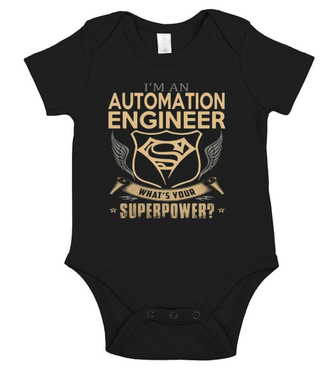 AUTOMATION ENGINEER Short Sleeve Baby One-Piece