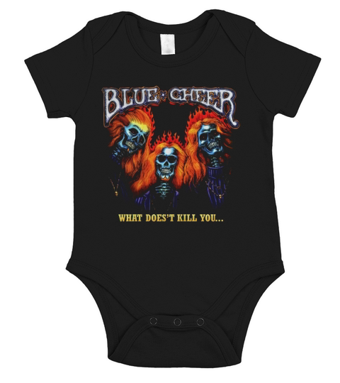 Blue Cheer Short Sleeve Baby One-Piece