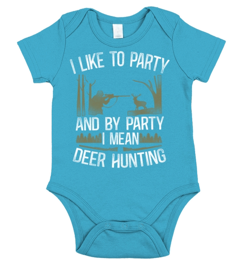 Buck Deer Hunting Hunter Vintage I Short Sleeve Baby One-Piece