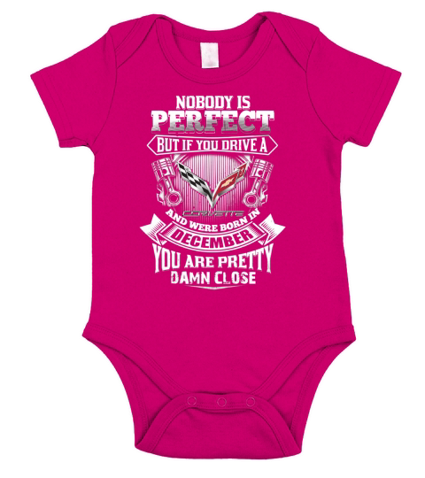 CORVETTE DECEMBER Short Sleeve Baby One-Piece