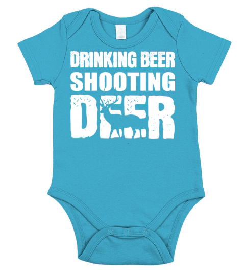 Drinking Beer Alcoholic Person Gift Short Sleeve Baby One-Piece