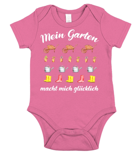 Garden Quote Hobby Gardener Gift Idea Short Sleeve Baby One-Piece