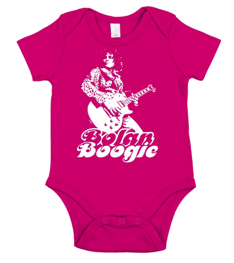Marc Bolan Boogie Fan Short Sleeve Baby One-Piece