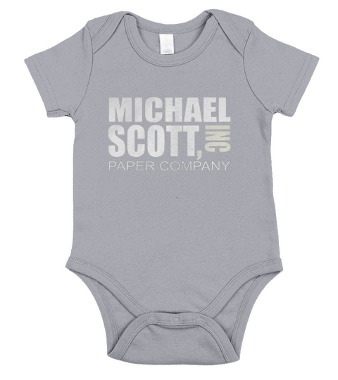 Michael Scott Paper Company Short Sleeve Baby One-Piece