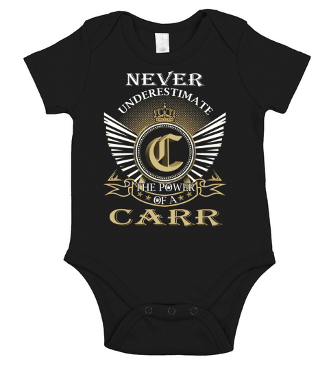 Never Underestimate the power of a CARR Short Sleeve Baby One-Piece