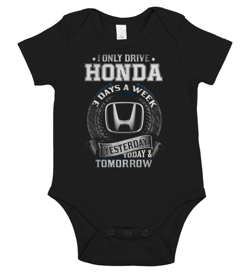 ONLY DRIVE HONDA Short Sleeve Baby One-Piece