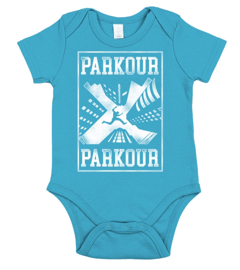 Parkour Free Running Traceur Short Sleeve Baby One-Piece